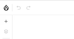 Canvas UI with disabled Layers Icon